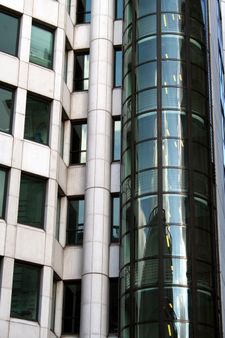 Business offices in the city
