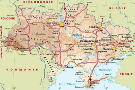 Mappa ucraina