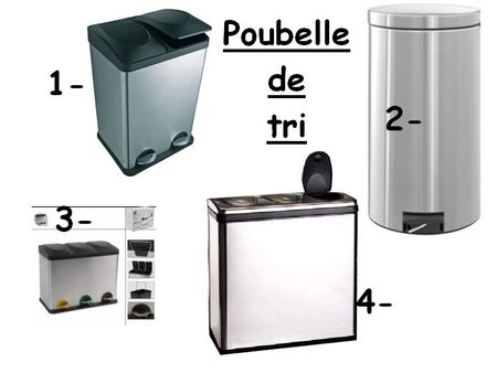 poubelle de tri