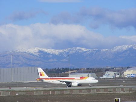 Iberia Airbus A320 EC-JFG @ Madrid Barajas