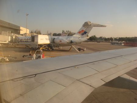 llegando a Barajas