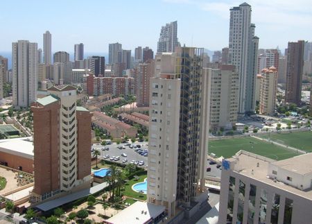 Benidorm skyline
