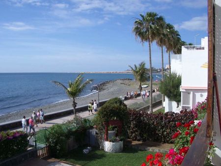 Vista de Playa del Inglés desde apartamento en Playa del Veril (Gran