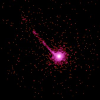 A quasar about 10 billion light years from Earth located in the conste