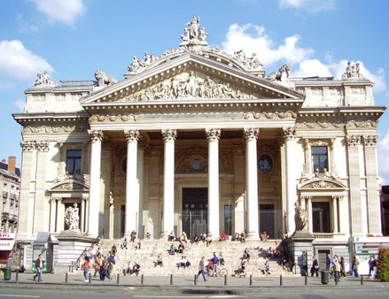 : La Bourse de Bruxelles (1873), architecte: Léon-Pierre Suys. Author