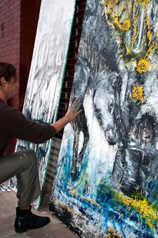 Artist in Action / Dumbo Arts Center: Art Under the Bridge Festival 20