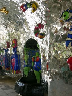 Grotto by Niki de Saint Phalle, Herrenhäuser Gärten, Hannover, Germa