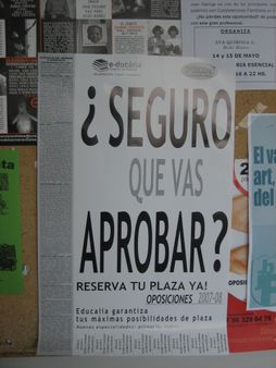 ¿Seguro que vas aprobar?