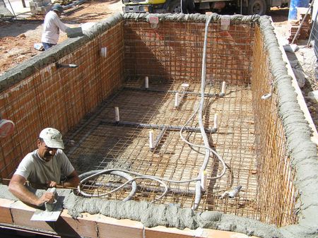 Construcción de albercas