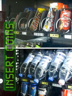 Vending Machine - INSERT COINS