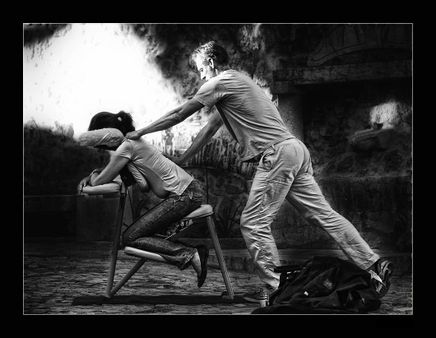 El masajista ambulante