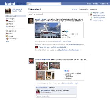 Facebook is not "semantic", but this is...