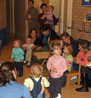 Fête de Saint-Nicolas à la crèche