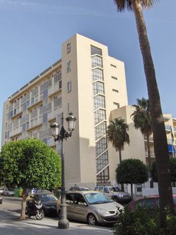 1 Apartamentos Skol, Marbella, Spain. Designed by Manuel Jaén Albait
