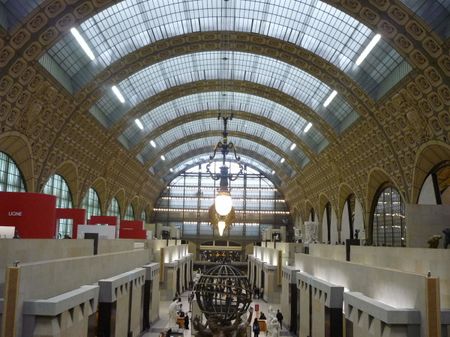 1 Der Innenraum, eigentlich Halle des deMusée dOrsay in Paris, Frank