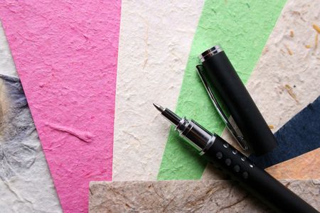 Handmade Paper and Pen