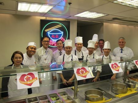 InterContinental Hong Kong Team Celebrates Service - "Dining like Star