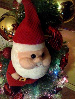 Papa Noel de adorno
