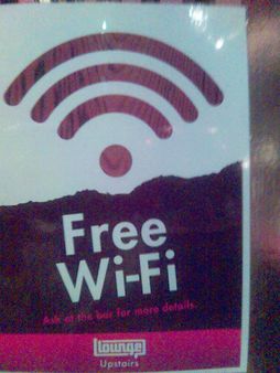 Free Wireless Internet Access - The Lounge Upstairs