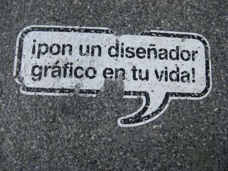 ¡pon un diseñador gráfico en tu vida!