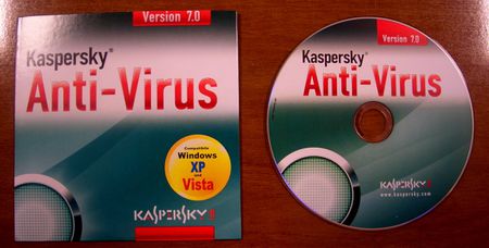 Kaspersky Antivirus OEM CD