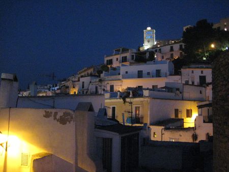 1 view to Ibiza at night 1 Ibiza bei Nacht (Blick auf Ibiza Stadt) | S