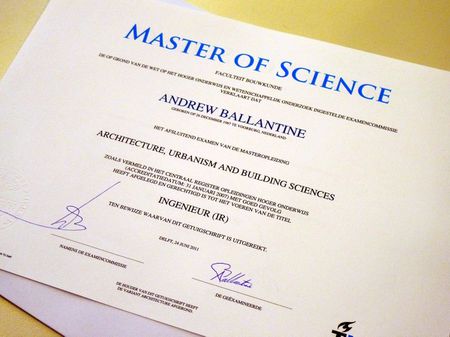master of science