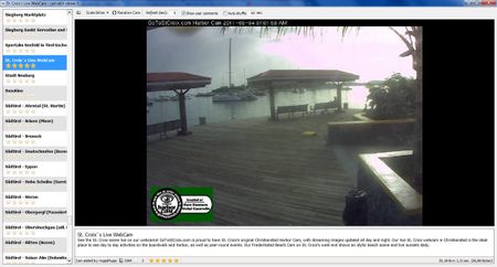 St. Croix Live Webcam, vía Cam-a Lot Viewer