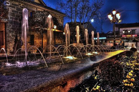 Torrelodones night - HDR
