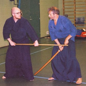 Old Japanese Martial art called Jodo. 2003-07-19 | Author Lakkisto J