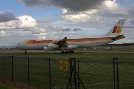 Iberia Airbus A340-300 (EC-GQK)