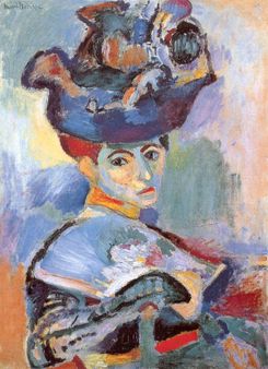 Matisse.Mujer con sombrero