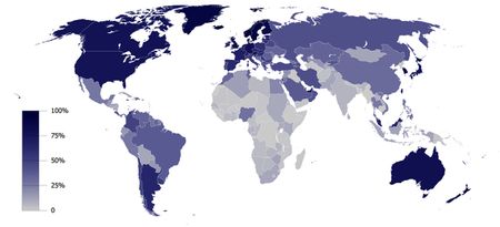 1 Internet Penetration (% Population). | Source http://www. internetw