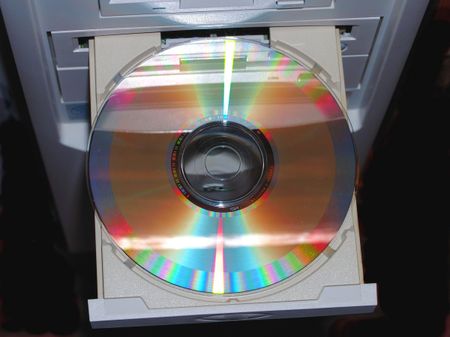 Compact disc in Drive