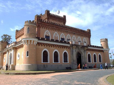 Castillo Piria en la ciudad de Piriápolis en Maldonado, Uruguay Piria