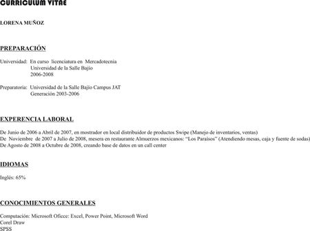 curriculum | Source | Date 2009-08-30 | Author Lorenita | Permission