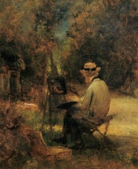 Jules Dupré : autoportrait