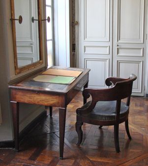 Le bureau d'Auguste Comte (maison d'A. Comte, Paris)