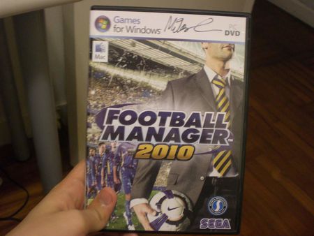 Football Manager 2010, and I got it for free!