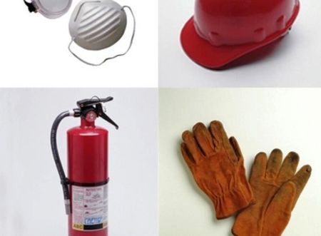 Varios equipos de protección