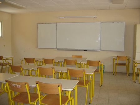 1 Une salle de classe au lycée français du Caire. | Source | Author