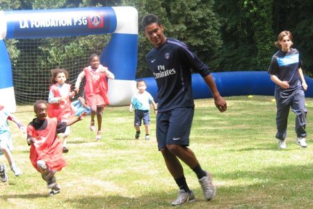 Fondation PSG au château des côtes aux Loges en Josas