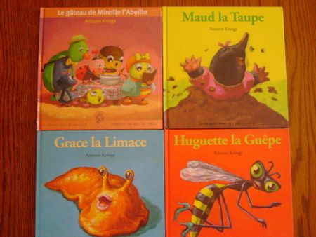 livres d'Antoon Krings drôles de petites bêtes