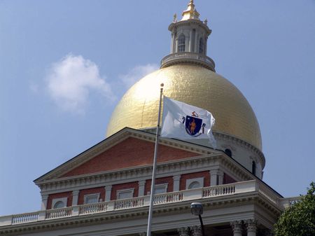 daylight photo of statehouse dome