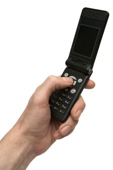 Phone in a hand