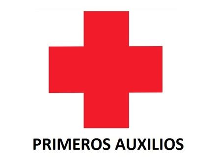 Emblemático logo de la cruz roja y de los primeros auxilios, consolid