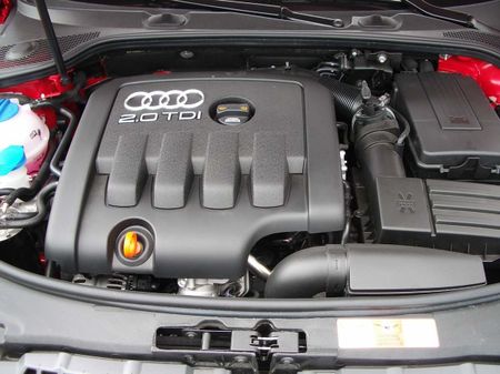 1 engine Audi a3 tdi 2.0 (pump injector)1 Motor Audi a3 2.0 tdi de iny