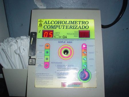 Alcoholimetro Computerizado