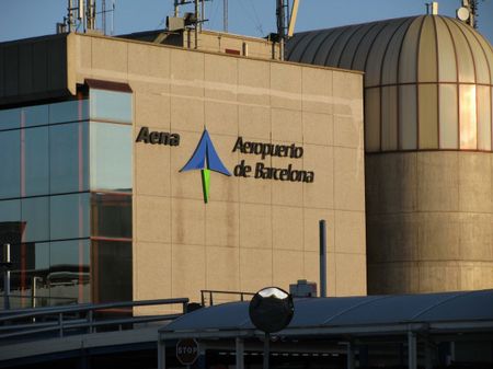 Exterior del Aeropuerto de Barcelona