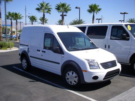 Ford Transit Connect 2010. | Source http://www. flickr. com/photos/36